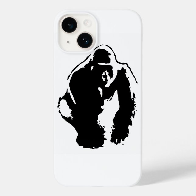 Exclusive Gorilla Pop Art Case-Mate iPhone Case (Back)