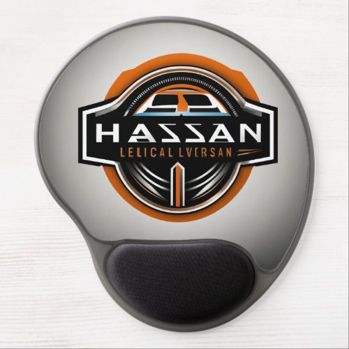 Exclusive Hassan Luxury Cars Logo Printed Mousepad