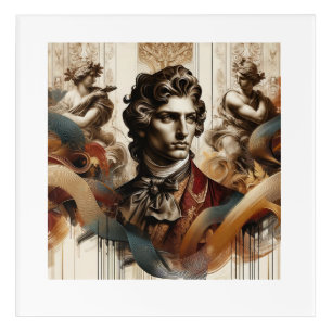 Exclusive Italian Portrait Art Design.