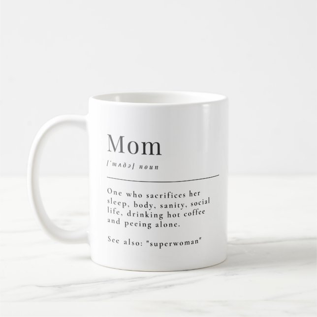 Exclusive Mom mugs, best mom coffee mug (Left)