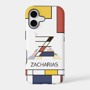 Exclusive Neoplasticism Art Monogram. Letter Z iPhone 17 Case