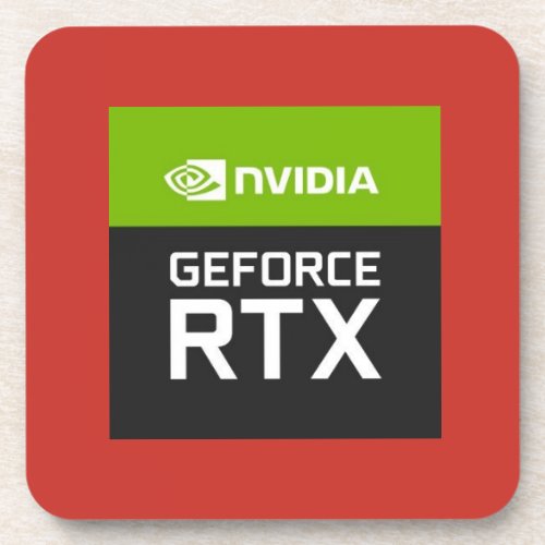 Exclusive Nvidia RTX Beverage Coaster