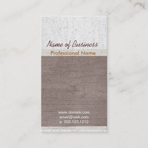 Customizable Exclusive Occupational Upscale Aged Business Card Template