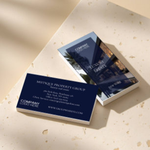 Exclusive Real Estate Property photo professional  Business Card
