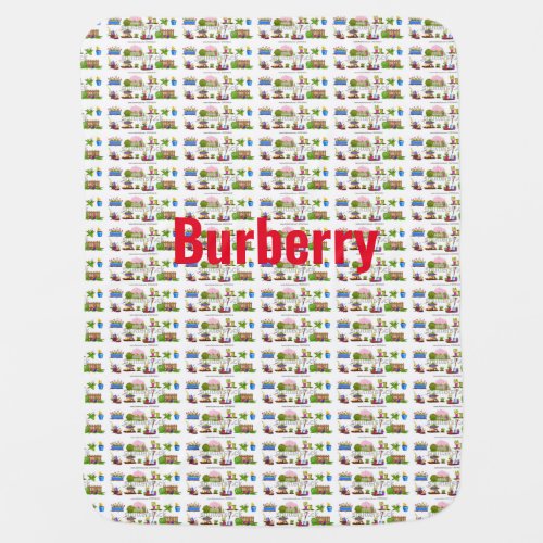 Exclusive Showcase Burberry Printed T_Shirts Col Baby Blanket