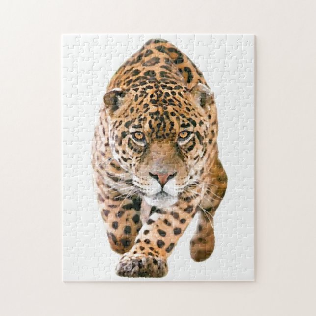 Exclusive Special Jaguar Eyes Jigsaw Puzzle (Vertical)