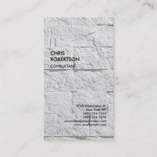 Exclusive Special Modern Unique Minimalist Wall Business Card