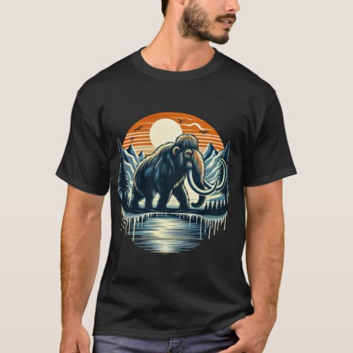 Exclusive Woolly Mammoth T_Shirt Design