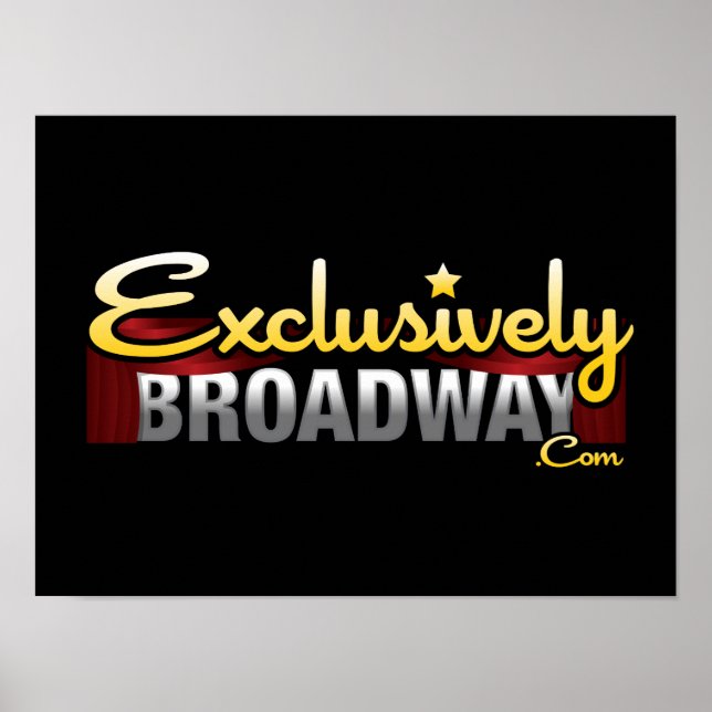 ExclusivelyBroadway.com Poster (Front)