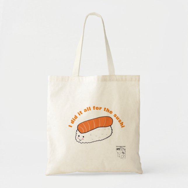 Excomm Sushi Tote Bag (Front)