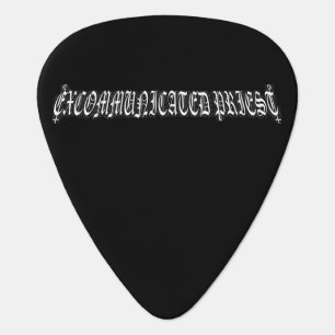 Excommunicated Priest Guitar Pick