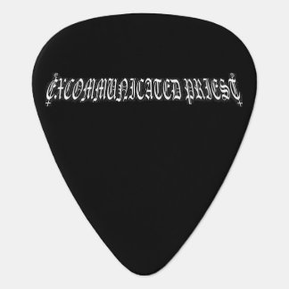 Excommunicated Priest Guitar Pick