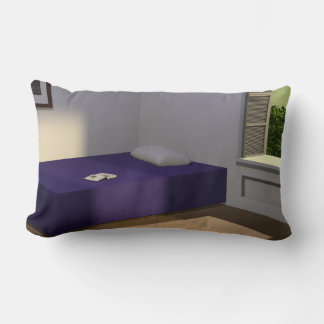 Excursion into philosophy. Edward Hopper. Lumbar Pillow