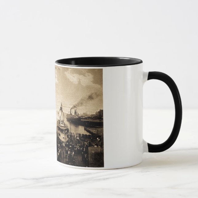 Excursion Steamers, Detroit, Michigan - Tashmoo Mug (Right)