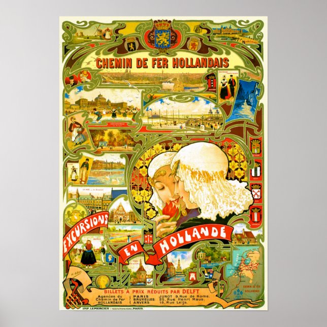 Excursions Through Holland Poster (Front)