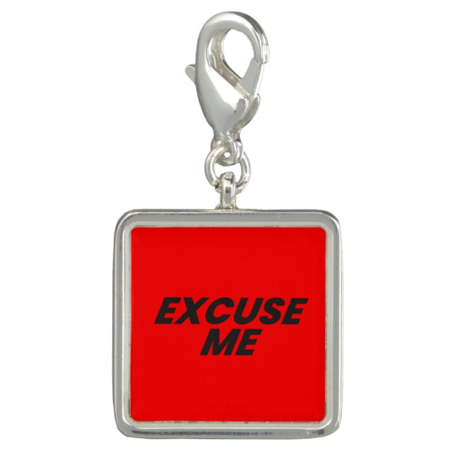 EXCUSE ME CHARM BRACELET (Front)