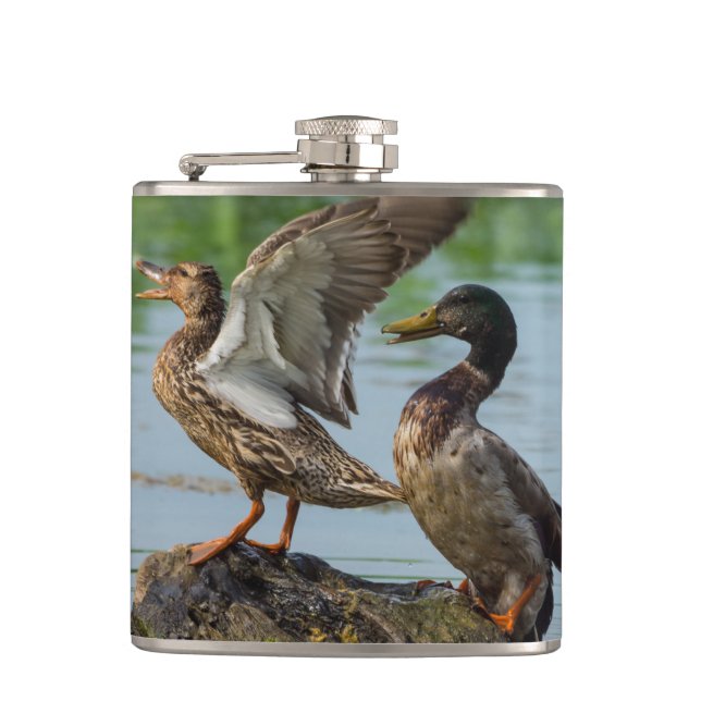 Excuse Me Flask (Front)