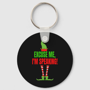 Excuse Me I#39;m Speaking Funny Kamala Harris Joe Keychain
