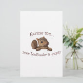 Excuse me...your birdfeeder is empty (Standing Front)