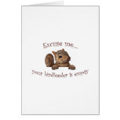 Excuse me...your birdfeeder is empty (Front)