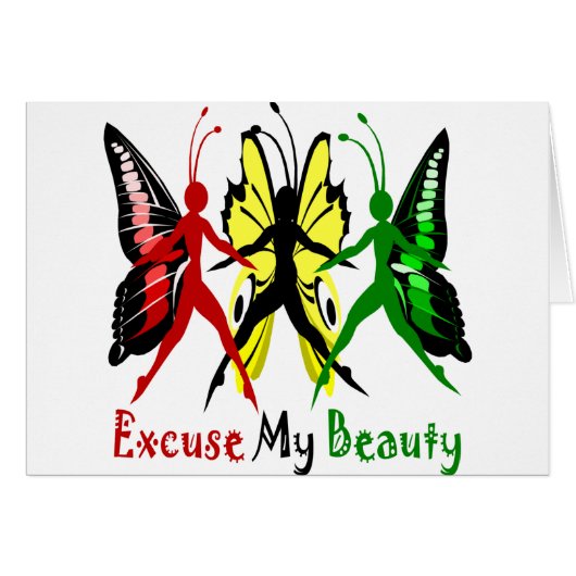 Excuse My Beauty Cards (Front Horizontal)