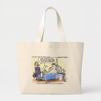 Excuse To Miss Work Funny Tees Cards & Gifts Large Tote Bag