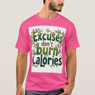 Excuses Don’t Burn Calories T-Shirt