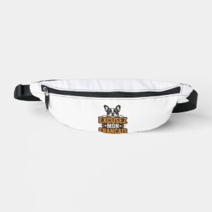Excusez Mon Franais French Bulldog Vintage Fanny Pack