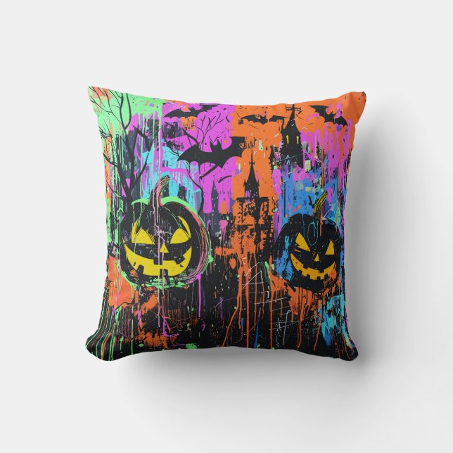 ExDesigner | Customization | Halloween Throw Pillow (Front)