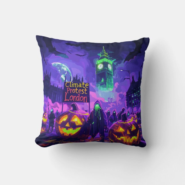 ExDesigner | Customization | Halloween Throw Pillow (Front)