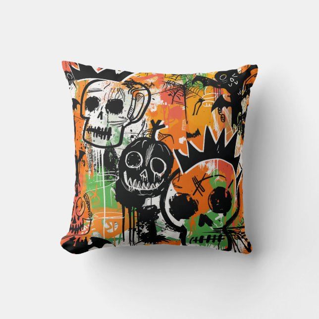 ExDesigner | Customization | Halloween Throw Pillow (Front)