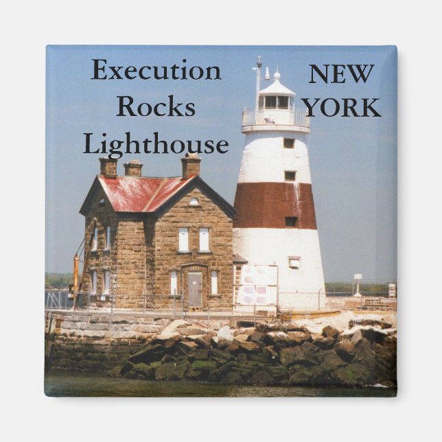 Execution Rocks Lighthouse, New York Magnet (Front)