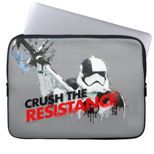 Executioner Trooper  Crush The Resistance Laptop Sleeve