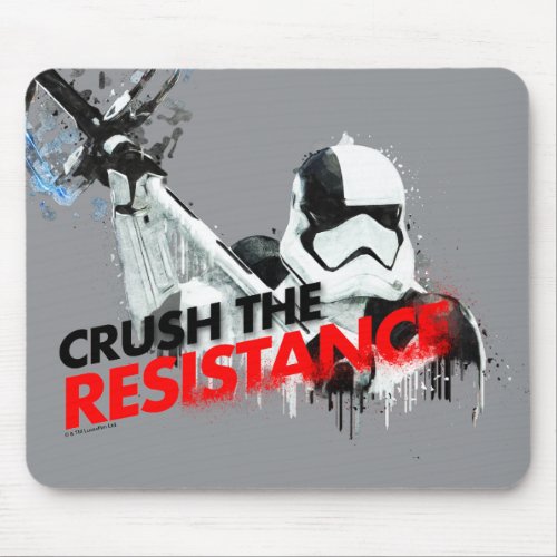 Executioner Trooper  Crush The Resistance Mouse Pad