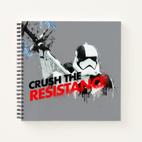 Executioner Trooper  Crush The Resistance Notebook