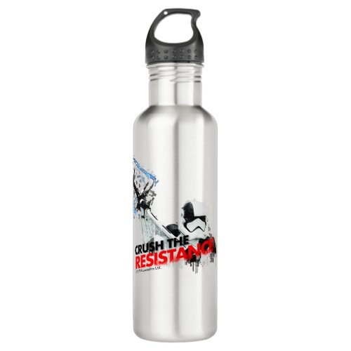 Executioner Trooper  Crush The Resistance Stainless Steel Water Bottle