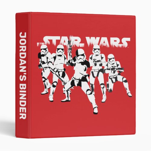 Executioner Trooper  Stormtroopers Graphic 3 Ring Binder