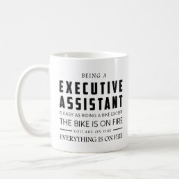 Executive Assistant Retirement Quote for him  Coffee Mug