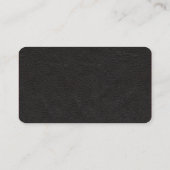 Executive Black and Grey Business Card (Back)