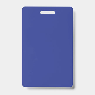 Executive Blue Custom Event Badge