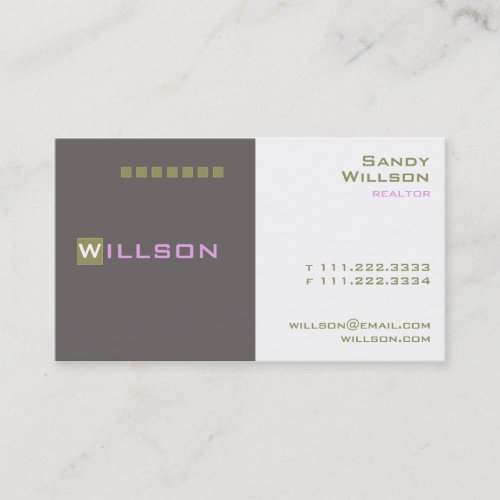 Executive Business Card Template