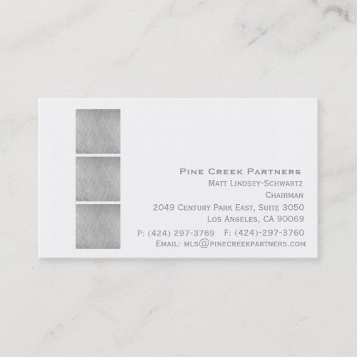 Executive Business Card