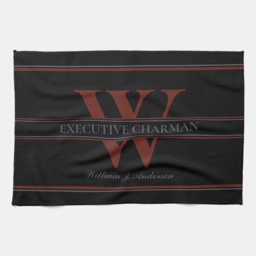 Executive Chairman Char_man Pun BBQ Kitchen Towel