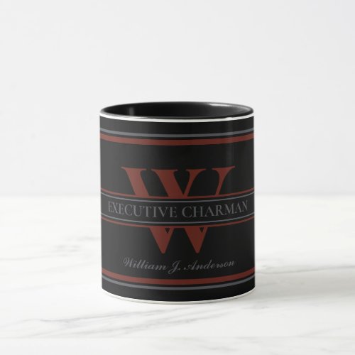 Executive Chairman Char_man Pun BBQ Mug