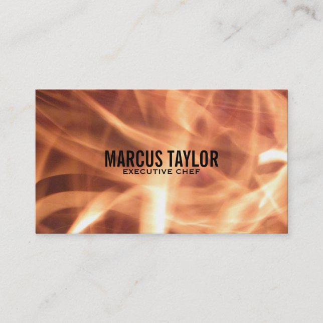 Executive Chef Business Card (Front)