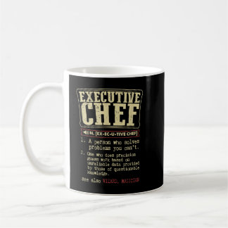 Executive Chef Funny Definition Coffee Mug