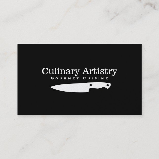 Executive Chef II Business Card (Front)