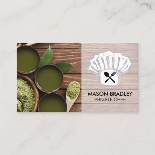 Executive Chef Modern Kitchen Business Card