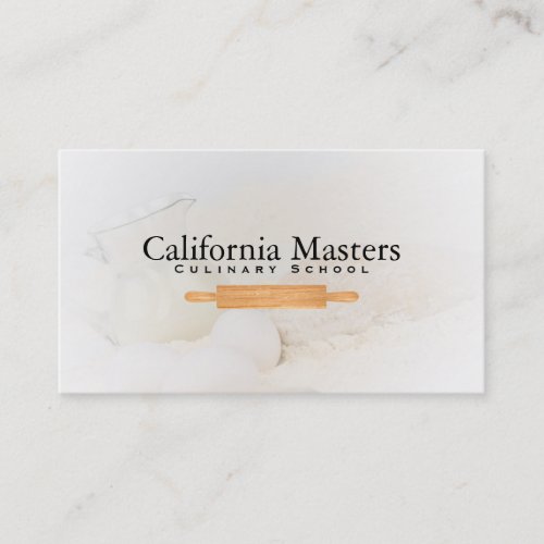 Executive Chef  Rolling Pin Business Card