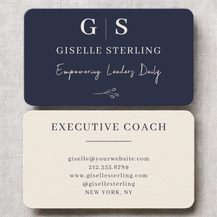 Executive Coach Business Card